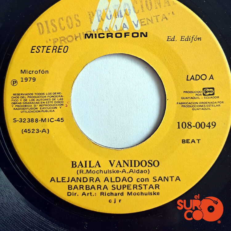Alejandra Aldao - Baila Vanidoso / Escucha La Sinfonía Vinilo