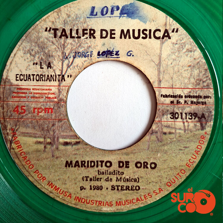 Taller De Música - Maridito De Oro / El Bachiller Vinilo
