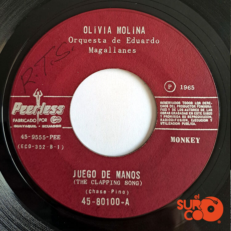 Olivia Molina - Juego De Palabras / Juego De Manos Vinilo