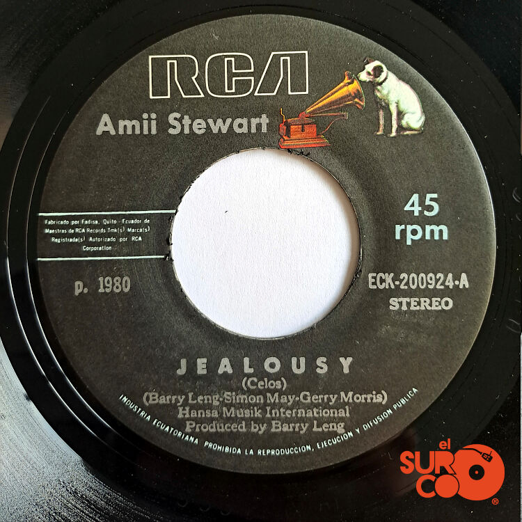 Amii Stewart - Jealousy / Step Into The Love Line Vinilo