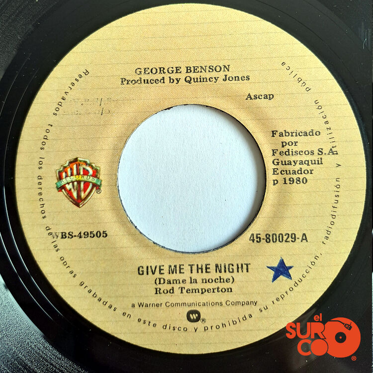 George Benson - Give Me The Night / Dinorah, Dinorah Vinilo