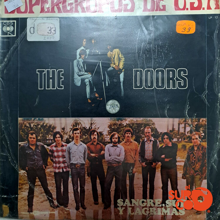 The Doors - Super Grupos De Usa Vinilo