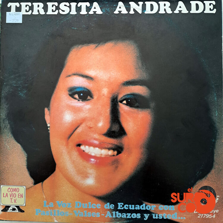 Teresita Andrade - La Voz Dulce De Ecuador Vinilo