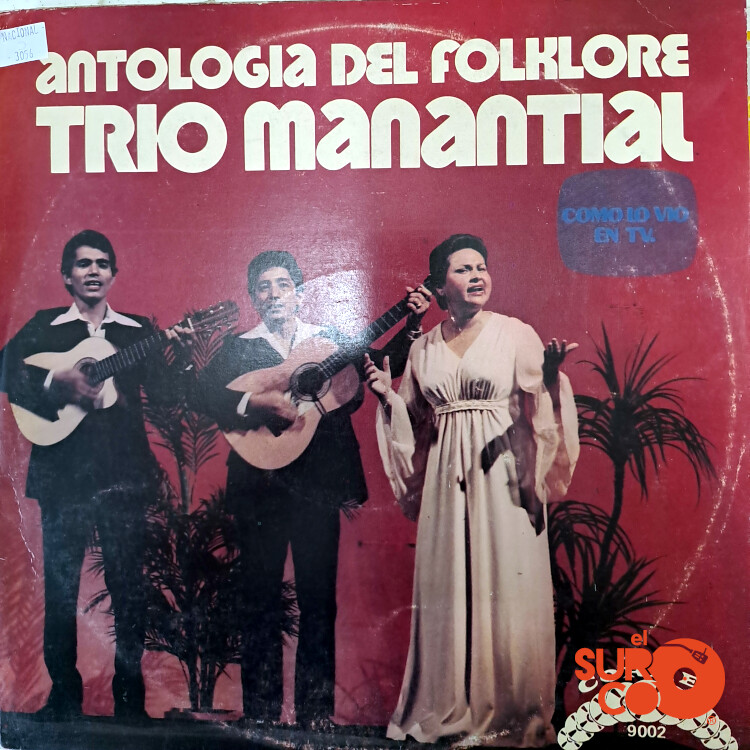 Trío Manantial - Antología Del Folklore Vinilo
