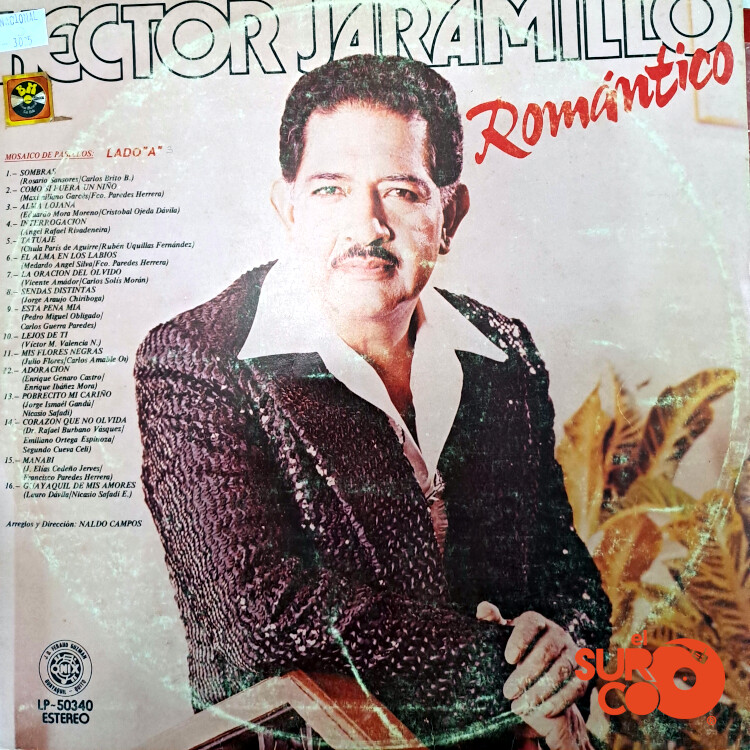 Héctor Jaramillo - Romántico Y Bailable Vinilo